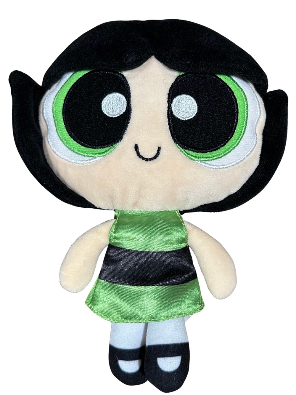 Vintage Y2K Powerpuff Girls Buttercup Cartoon Network Spin Master Plush RARE